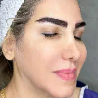 آفرکاشت ابرو طبیعی شیراز متد فاین برو نیدل بنفش