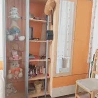 سرویس کامل تخت و کتابخانه کمد