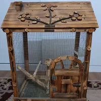 قفس پرنده زینتی بزرگ ( کلبه پرنده لاکچری )