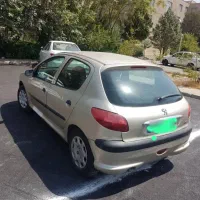 ۲۰۶فرانسه مدل ۱۳۸۵تیپ ۳ بژ|خودرو سواری و وانت|تهران, شهرک دانشگاه|دیوار