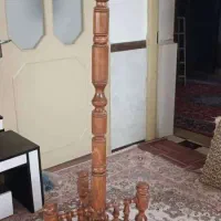 چوب لباسی ایستاده چوبی