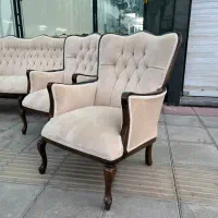 مبل اتریشی پشت بلند لمسه|مبلمان خانگی و میز عسلی|تهران, میدان میوه و تره‌بار مرکزی|دیوار