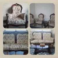 مبل 9نفره همراه عسلی