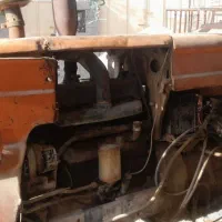 تراکتور رومانی با تجهیزات حفاری