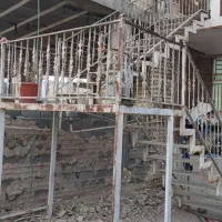 فروش راه پله فلزی و نرده دور|مصالح و تجهیزات ساختمان|لردگان, |دیوار