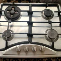 گاز استیل ۴ شعله سالم سالم