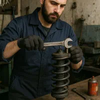 تعمیر کمک فنر با ۶ ماه ضمانت