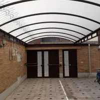 شیروانی آلاچیق پلی کربنات سایبان بارونگیر|خدمات پیشه و مهارت|کاشان, صنعت|دیوار