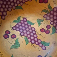 میوه خوری قدیمی دست ساز|کلکسیون اشیاء عتیقه|مشکیندشت, |دیوار