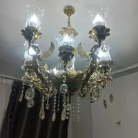 لوستر فرشته ۱۰ شعله