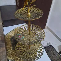 میوه خوری سه طبقه برنزی