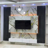 سقف کاذب کناف کاغذ دیواری