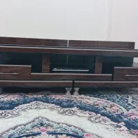 میز تلویزیون سه تیکه هایگلاس