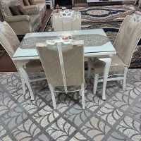 میز نهار خوری درحد نو باکاورفروخته میشه|میز و صندلی غذاخوری|فارسان, |دیوار