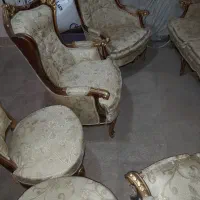 مبل سلطنتی ۹ نفره|مبلمان خانگی و میز عسلی|تهران, تهرانسر غربی|دیوار