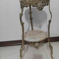 میز تلفن برنز