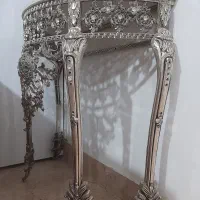 آینه ومیز ست نقره ای۳ تومان|بوفه، ویترین، کنسول|هشتگرد, مدرس|دیوار