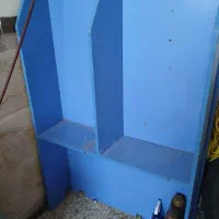 دو عدد قفسه چوبی