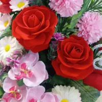 باکس گل بهمراه قند