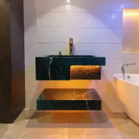 روشویی نانو پولیش با آینه لمسی