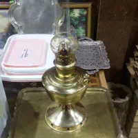 لمپا وسینی برنجی|کلکسیون اشیاء عتیقه|علی‌آباد کتول, |دیوار