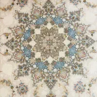 فرش ۹ متری گل برجسته طرح عروس