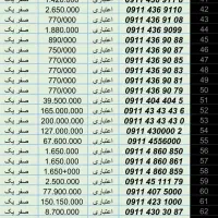 09116403001 09118401000 09111976700|سیمکارت|رشت, حاجی آباد|دیوار