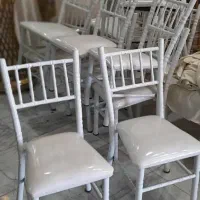 صندلی فلزی تشریفات و تالار شیواری