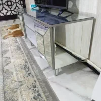 آیینه کنسولی و میز تلویزیون ساعت و صندلی راک|بوفه، ویترین، کنسول|کرمانشاه, |دیوار