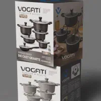 ظروف قابلمه و ماهیتابه ۱۰ پارچ و ۱۲ پارچ