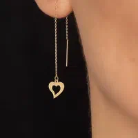 گوشواره طلالیزری وترند مناسب هر استایل و کادویی|جواهرات|تهران, بازار|دیوار