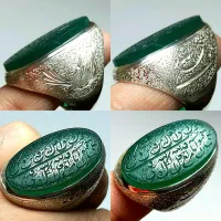 انگشتر فدیوم یمنی کهنه تراشدار و در نجف و گردنی|جواهرات|تهران, اختیاریه|دیوار