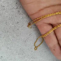 طلا زنجیر و انگشتر تک نگین|جواهرات|شیراز, دارالرحمه|دیوار