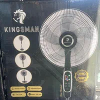 پنکه ایستاده ۳حالته Kingsmanریموت‌دار تایمر کم‌صدا|پنکه و تصفیه‌کنندهٔ هوا|تهران, شوش|دیوار