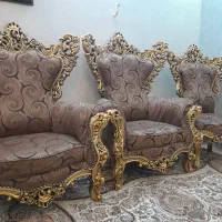 مبلمان استیل ۹ نفره|مبلمان خانگی و میز عسلی|قم, عمار یاسر|دیوار