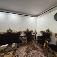 مبل سلطنتی دست دوم (کارکرده)|مبلمان خانگی و میز عسلی|اهواز, منبع اب|دیوار