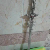 شمشیر ژاپنی تزینی باسنگ یاقوت|کلکسیون اشیاء عتیقه|تهران, اوقاف|دیوار