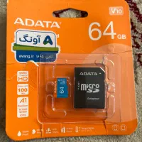 رم میکرو ای دیتا مدل کلاس ۱۰ سرعت ۱۰۰ با ظرفیت ۶۴