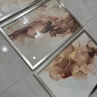 تابلو سه تایی و تابلو طرح آبرنگی‌چراغ دار|تابلو، نقاشی، عکس|محمدشهر, |دیوار