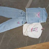 لباس ۳ تیکه و دو عدد شلوار لی