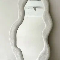 آیینه دفرمه|آینه|ساوه, |دیوار