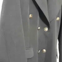 مانتو کتی مشکی دکمه دارسایز۴۸|لباس|تهران, گمرک|دیوار