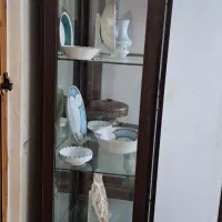 بوفه یا ویترین ظرف|بوفه، ویترین، کنسول|آستانه سرا, |دیوار