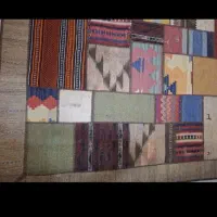 گلیم شیرازی ایل قشقایی از تکه های مختلف|گلیم، جاجیم، گبه|تهران, چیتگر شمالی|دیوار