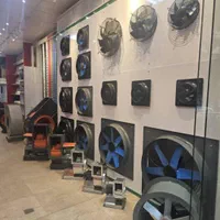 هواکش بادی وهواکش صنعتی وسانتریفیوژ|پنکه و تصفیهکنندهٔ هوا|تبریز, |دیوار