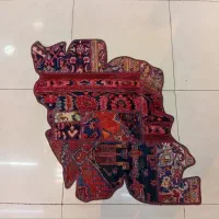 چهل تیکه دوزی وینتیج کلاژ چهل تکه فرش