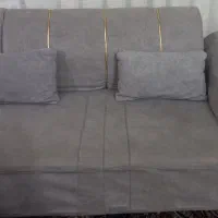 مبل مدل  ال در حد سالم وتمیز رنگ فیلی