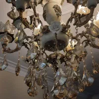 لوستر برنج ۱۲شعله