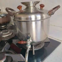 کتری روی سماوری