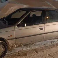 پژو 405  مدل 87 دوگانه کارخانه سه تیکه رنگ